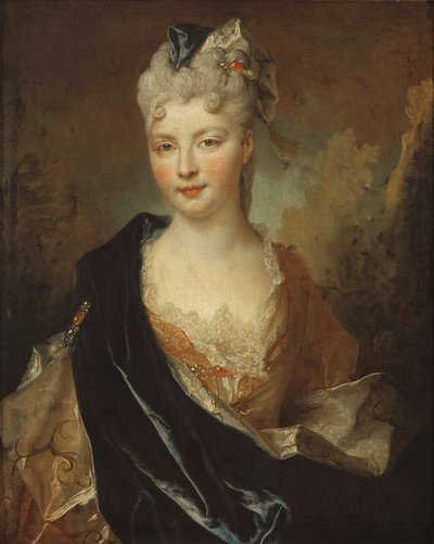 Portrait of a Young Lady by Nicolas de Largillière
